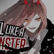 Nightcore Monster Rock Version Lyrics