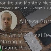 Alireza Soroudi The Art Of Optimal Decision Making In Python Pyomo Package