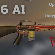 Как работает M16 A1 Анимация работы М16