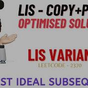 Longest Ideal Subsequence LIS Variant Bottom Up Optimal Leetcode 2370 CodestorywithMIK