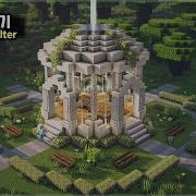 Minecraft Tutorial How To Build A Beautiful Gazebo 마인크래프트 예쁜 쉼터 만들기 건축강좌