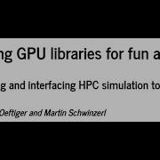 PyHEP 2020 Python GPU Libraries