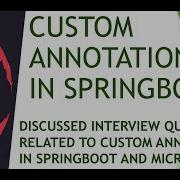 Custom Annotations Interview Questions With Coding Explanations
