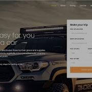 How To Make A Rent A Car Website In HTML And CSS Source Code