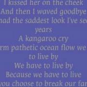 Blue October Kangaroo Cry Lyrics Official NCIS Soundtrack