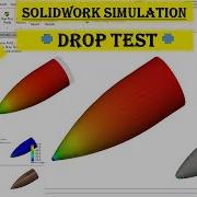 Solidworks Simulation How To Make DROP TEST In Solidworks Use Of Velocity