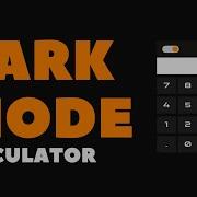 Dark Mode Calculator Using Html Css And Javascript HTML CSS JS