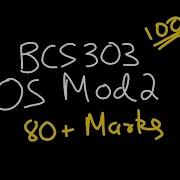 OS MODULE 2 BCS303 Operating System 22 Scheme VTU 3rd SEM CSE
