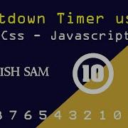 Countdown From 10 To 0 Using Javascript
