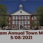 Hingham Annual Town Meeting 5 8 2021