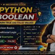 Логические значения в Python объяснение для начинающих Истина и ложь в Python