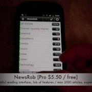 Android RSS Google Reader App Show Showdown