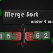 Merge Sort Under 4 Mins Visualization With Animation Coddict