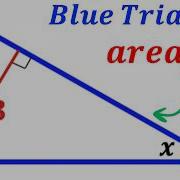Can You Find Area Of The Blue Triangle Triangles Math Maths Geometry