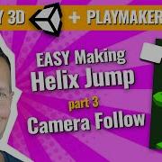 Unity 3D Playmaker создает Helix Jump Camera Follow