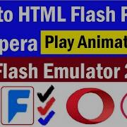 How To Enable SWF To HTML Flash Player On Opera Run JavaScript Based Emulator On Opera