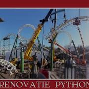 Efteling Complete Renovatie Python Rollercoaster 2018