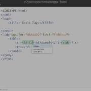 Web Design With Brackets By Adobe Pt 1
