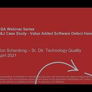 CSA Webinar Series CSA Revolution Ep 4 Johnson Johnson Transform Software Testing Defects