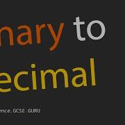 How To Convert Binary To Decimal