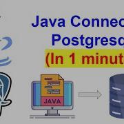 Java Connect To PostgreSQL In 1 Minute