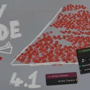 Отбор камер с помощью активного узла камеры геоузлы Blender 4 1