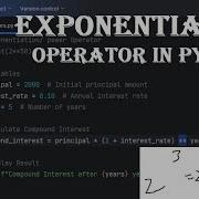 Exponentiation Operator In Python Power Operator Hindi Urdu