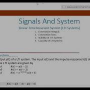 M1 Lec6g LTI Systems Convolution Integral Graphical Method Example Problem