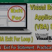 Pro Microsoft Excel VBA Course For Next Loop Exit For Loop Part 8 5