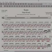 Drum Score World Sample Papa Roach Scars