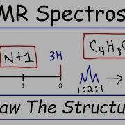 Proton NMR Spectroscopy How To Draw The Structure Given The Spectrum