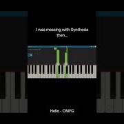 SYNTHESIA OMFG HELLO Synthesia Piano Meme Hello Omfg Fyp Shorts