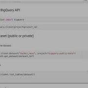 Programmatically Access BigQuery API Using Google Colab