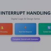 Interrupt Handling Explained A Beginner S Guide To Digital Systems