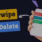 Прекратите писать плохой пользовательский интерфейс Виджет Flutter Dismissible всё что вам нуж