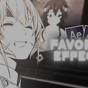 My Favorite Effects After Effects AMV Tutorial