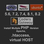 Install Multiple PHP Versions Run Parallel USING Htaccess Separate VIRTUAL HOST For Each Ubuntu