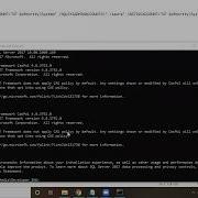 SQL Server Installation Using Command Prompt