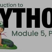 Python Module 5 Part 2