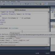 Visual Basic Tutorial 70 ReadOnly Properties