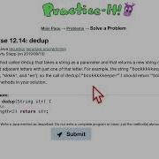 Java Practice It Exercise 12 14 Dedup Recursion Recursive Programming