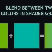 Blend Between Two Colors In Shader Graph Quick Tip Unity3d Howto Unitytutorial