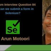 Selenium Interview Question 84 How Can We Submit A Form In Selenium