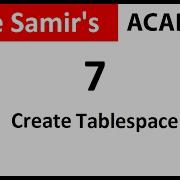 How To Create A TABLESPACE In Oracle Database