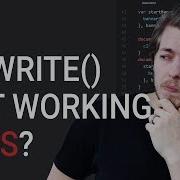 17 Document Write Deletes Content In Javascript Learn JavaScript Front End Programming