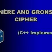 Vigenère And Gronsfeld Cipher C Implementation
