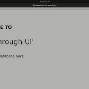 GUI For Apache Derby Database
