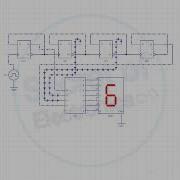 4 Bit Up Counter Using D Flip Flop