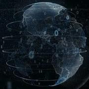 Binary Code Data Surrounding Planet Earth Motion Graphics