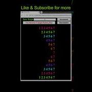 HTML CSS And JavaScript Code To Print Two Reverse Triangle Number Pattern Shorts